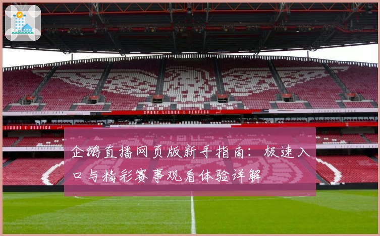 企鹅直播网页版新手指南：极速入口与精彩赛事观看体验详解