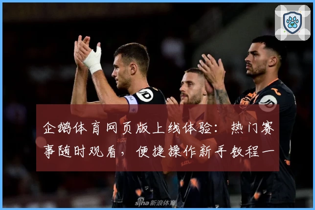 企鹅体育网页版上线体验:热门赛事随时观看,便捷操作新手教程一览