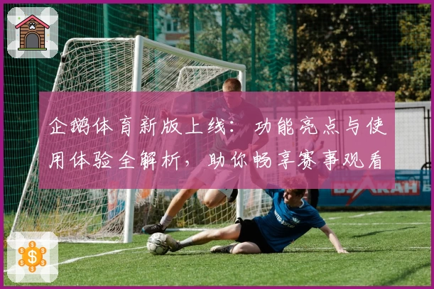 企鹅体育新版上线：功能亮点与使用体验全解析，助你畅享赛事观看新盛宴