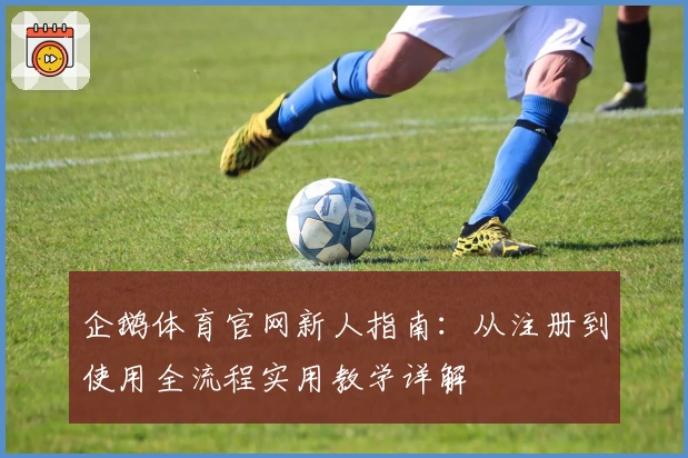 企鹅体育官网新人指南：从注册到使用全流程实用教学详解